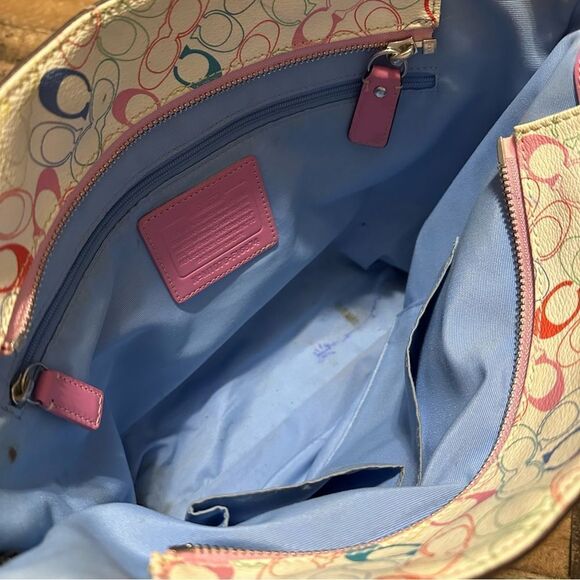 Coach Chelsea Multicolor Tote and Wristlet Set - Picture 8 of 14